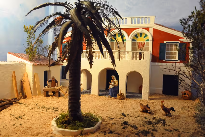 El Grup Pessebristes de Maó dedica este año sus dioramas a la Fortaleza de La Mola