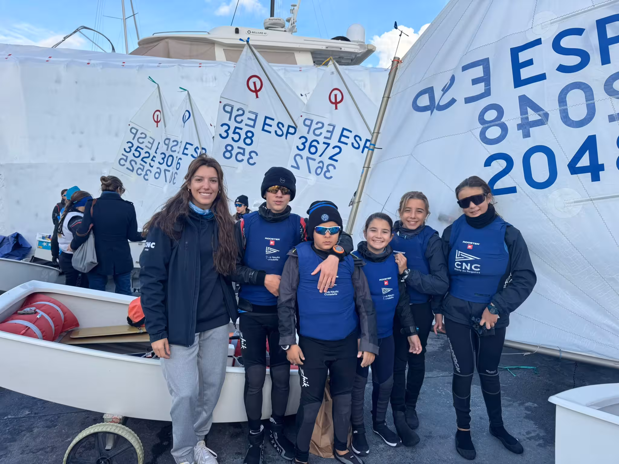 Es Náutic deja su sello en el exigente Trofeo Ciutat de Palma 2025 pese a unas condiciones extremas