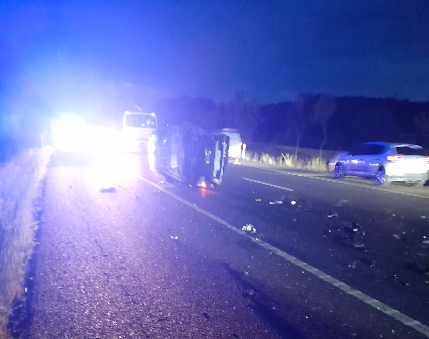 Trasladan al Mateu Orfila a una mujer de 44 años tras sufrir un accidente en la Me-1