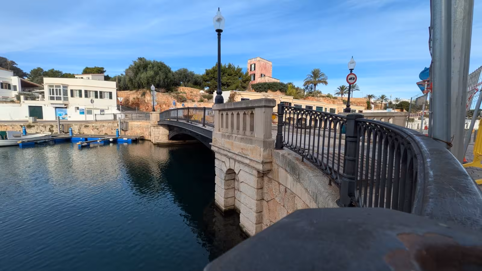 El puente de Sa Colàrsega permitirá usar la rampa del puerto interior de Ciutadella durante el periodo navideño