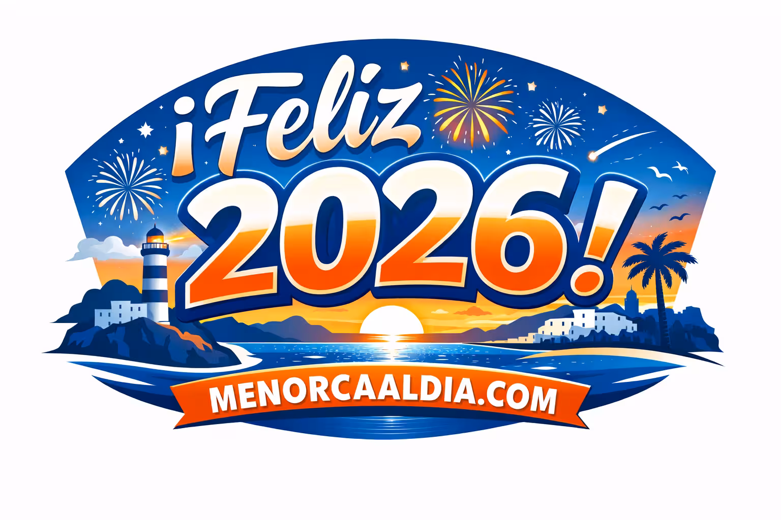 Menorcaaldia.com os desea un Feliz Año 2026