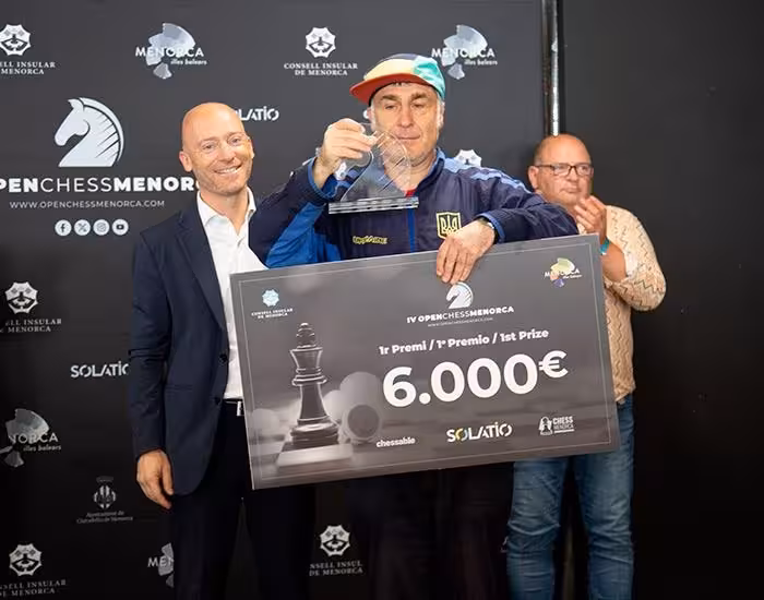 Récord en el V Open Chess Menorca: 560 inscritos y lista de espera a más de un mes de su inicio