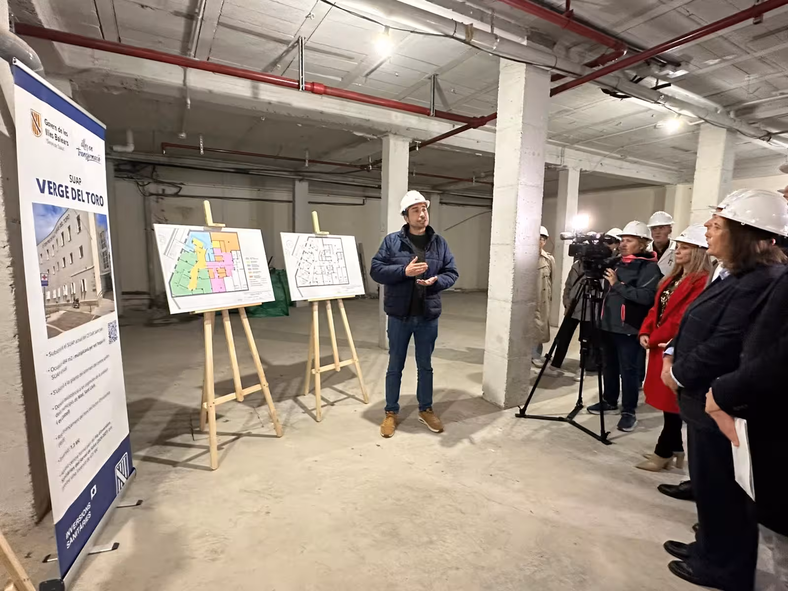 Arrancan las obras del nuevo SUAP de Llevant en el Centro de Salud Verge del Toro de Maó