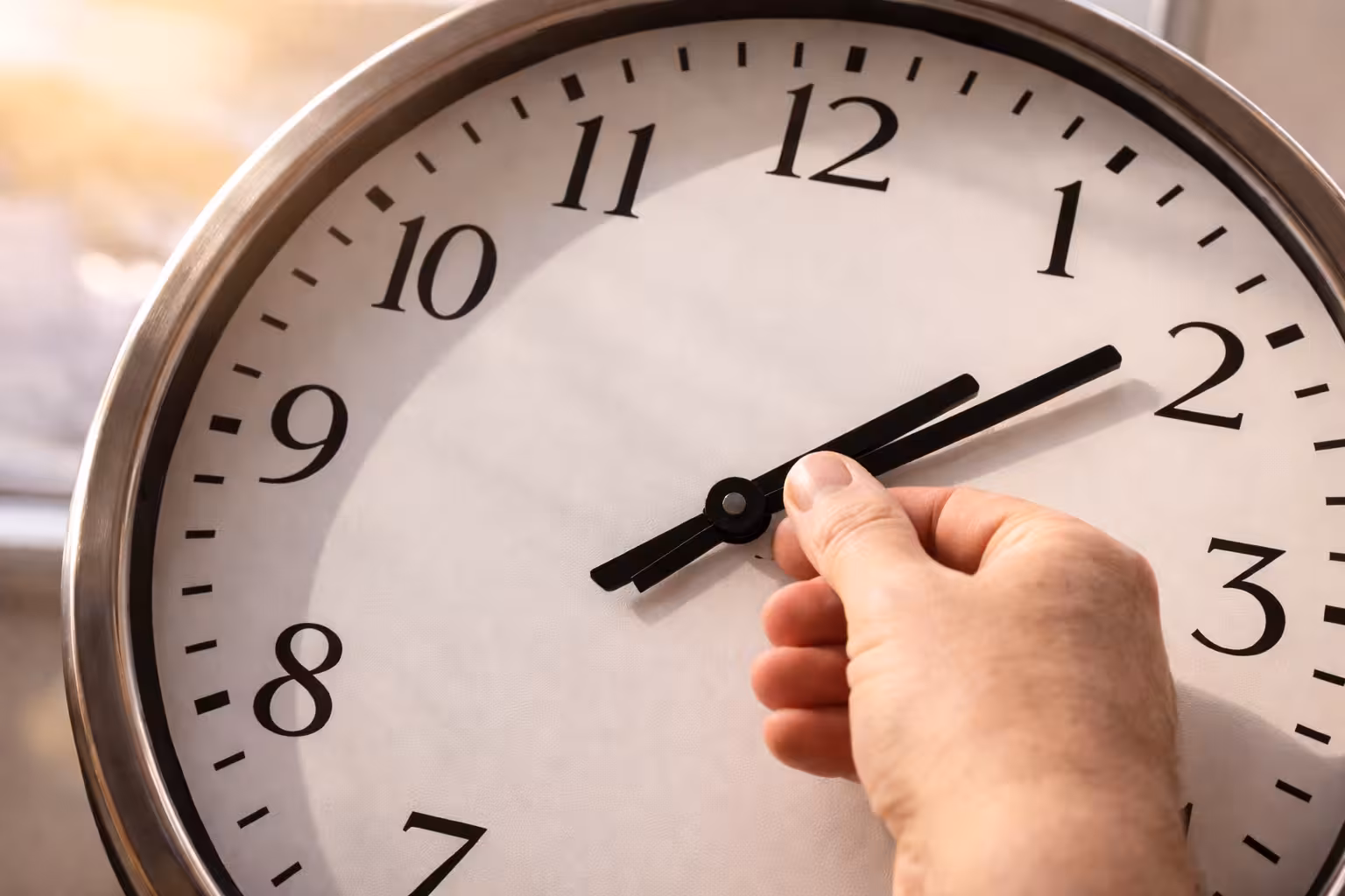 "Un altre canvi d'hora?"