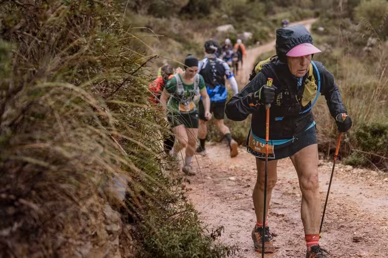 (Fotos) La lluvia y el viento, protagonistas de la Trail del Nord