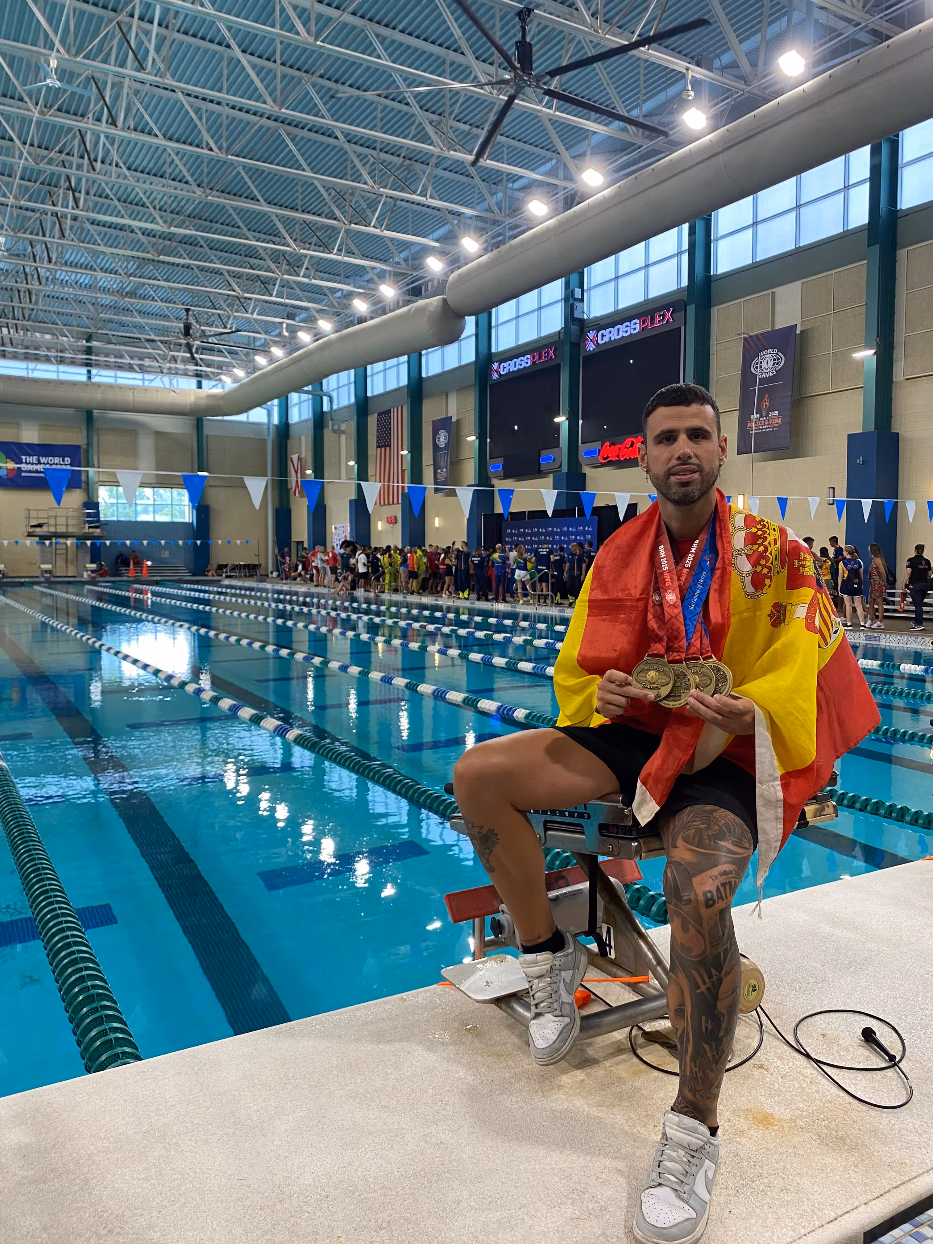 El nadador Roberto Veiga fija sus objetivos: de la velocidad en Albi al sueño mundial en Australia