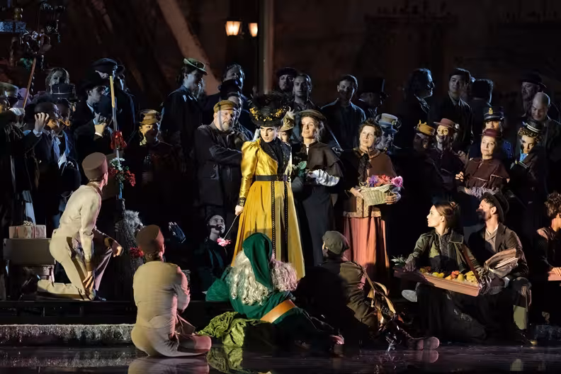 Maó acoge una deslumbrante Bohème desde la Arena di Verona