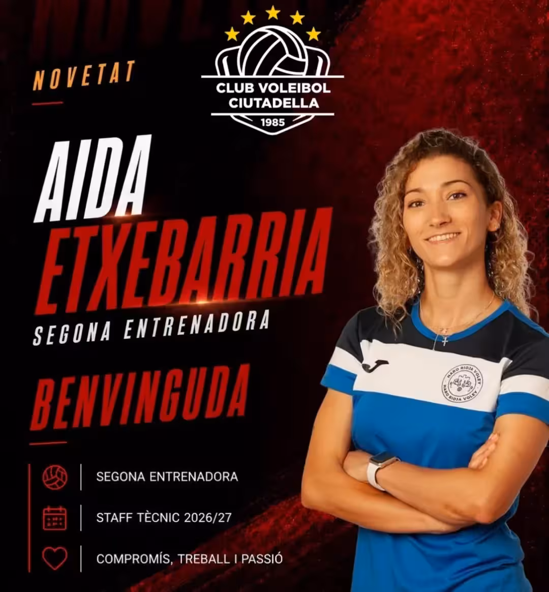 El Avarca de Menorca refuerza su cuerpo técnico con el fichaje de Aida Etxebarria