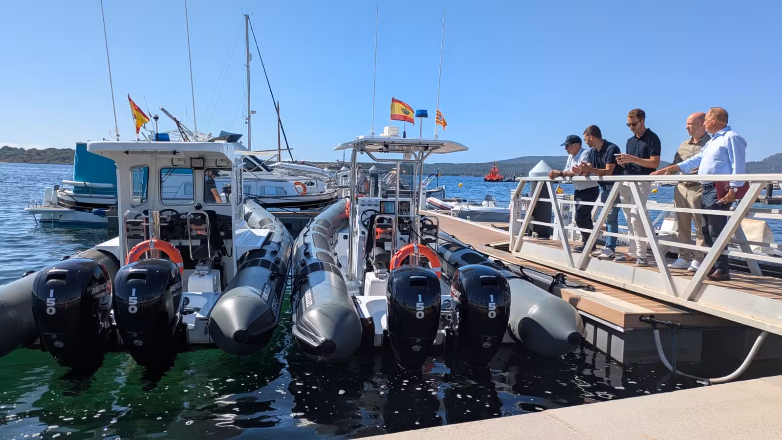 El servicio de vigilancia del litoral ya está operativo en Menorca