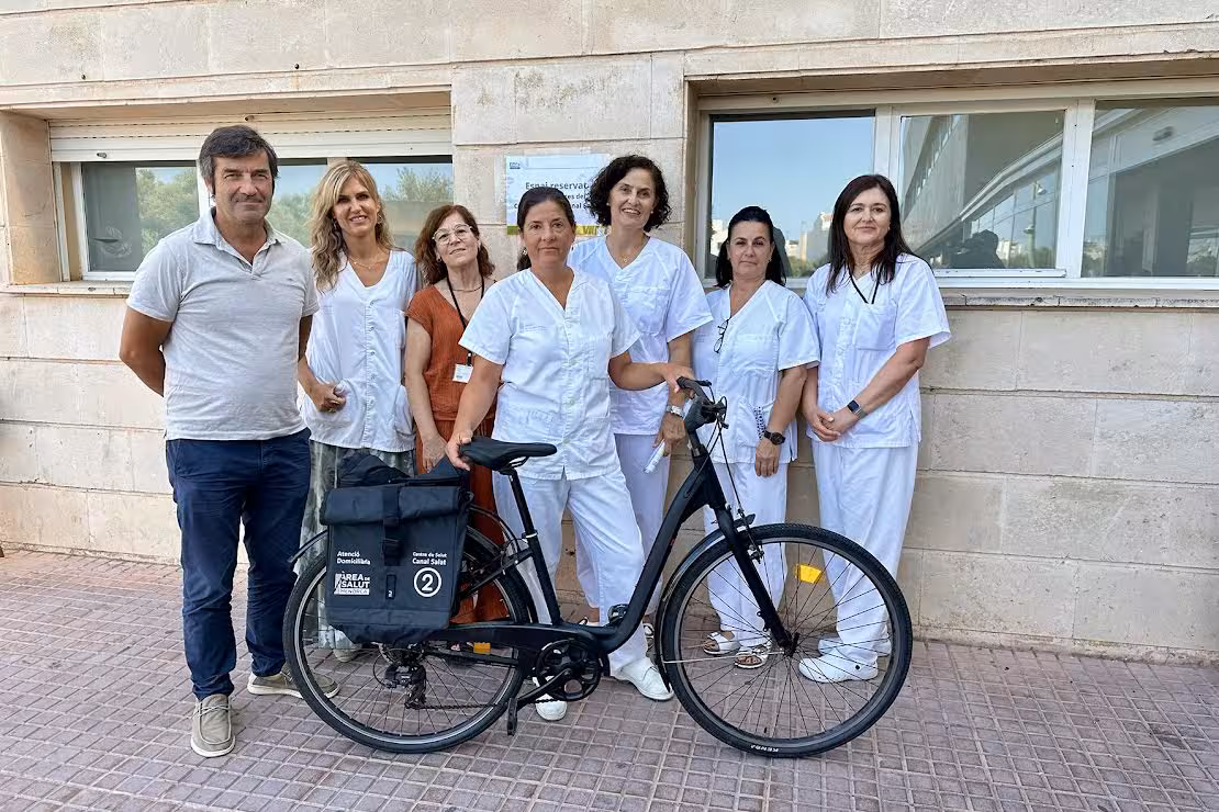 Los sanitarios del Canal Salat harán visitas a domicilio en bicicleta