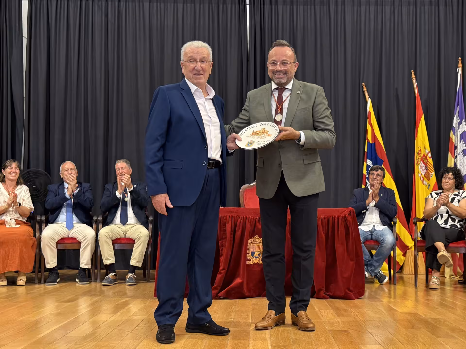 Alaior rinde homenaje a Antoni Sintes Mascaró, por toda una vida dedicada a la modernización del campo menorquín