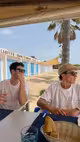Marc Márquez, su hermano Álex y Gemma Pinto disfrutan de una escapada de sol y alta gastronomía en Menorca