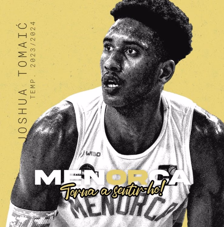 Joshua Tomaić se mantiene en el bloque del Hestia Menorca 2023/2024