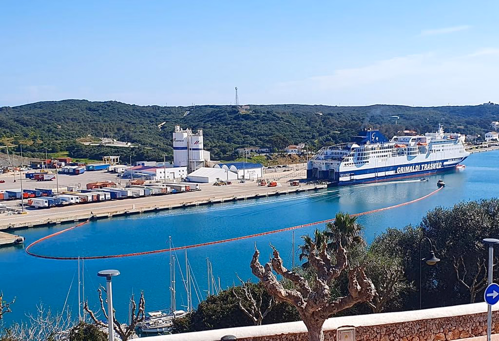 El puerto de Maó, de simulacro