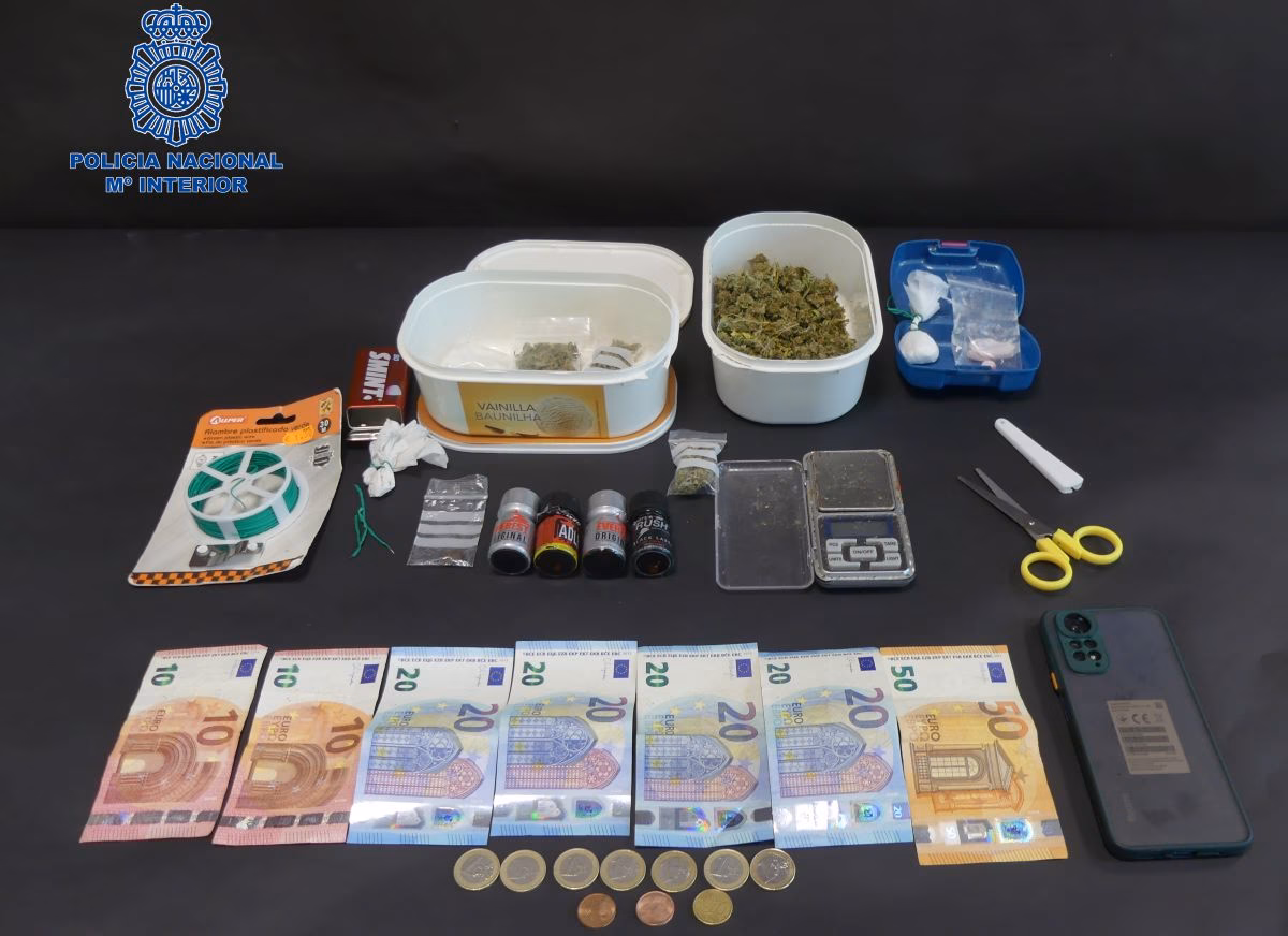 Un detenido por tráfico de drogas en Ciutadella