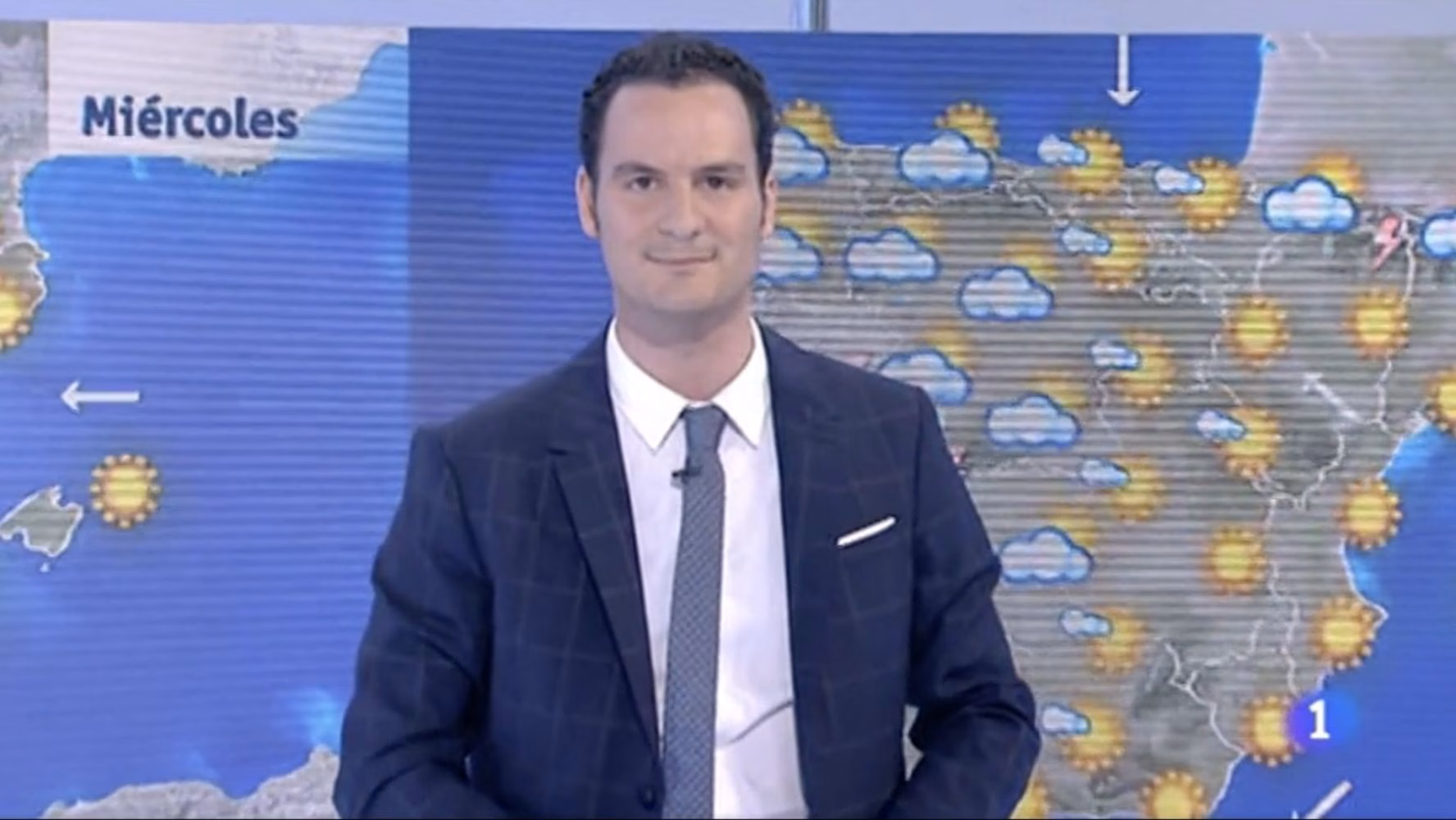 Andrés Gómez, meteorólogo de 'El Tiempo' en TVE: “Menorca es mi coordenada 0,0 y un tesoro a proteger”