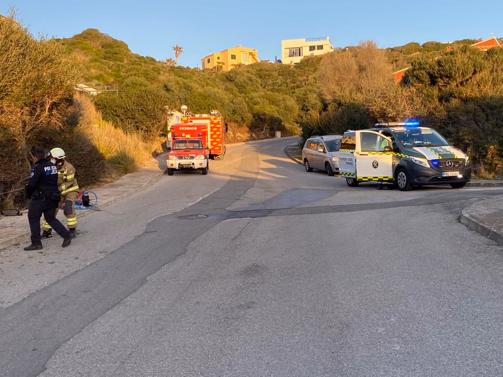 El herido en el accidente de tráfico de Cala Llonga recibe el alta médica