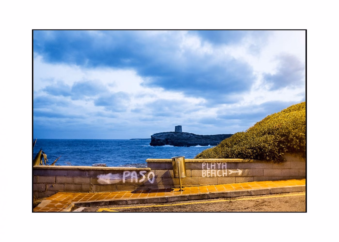 David Arquimbau muestra su amor por Sant Lluís