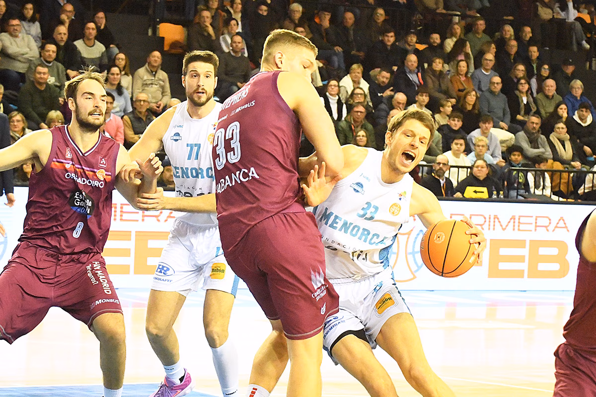 El Hestia Menorca estrena la segunda vuelta en Ourense