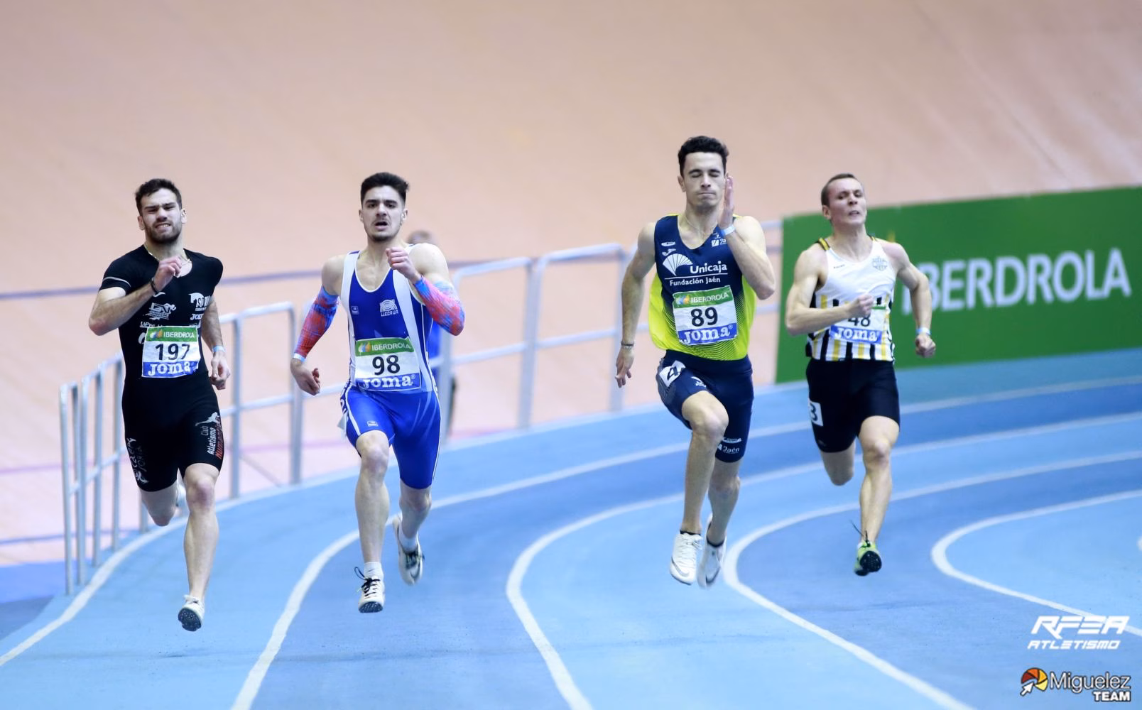 Sebastià Pons acaba décimo de España en los 200 metros lisos