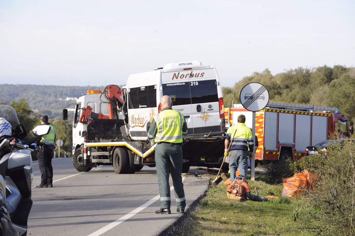 Un niño de 12 años y dos adultas heridas en el accidente de tráfico