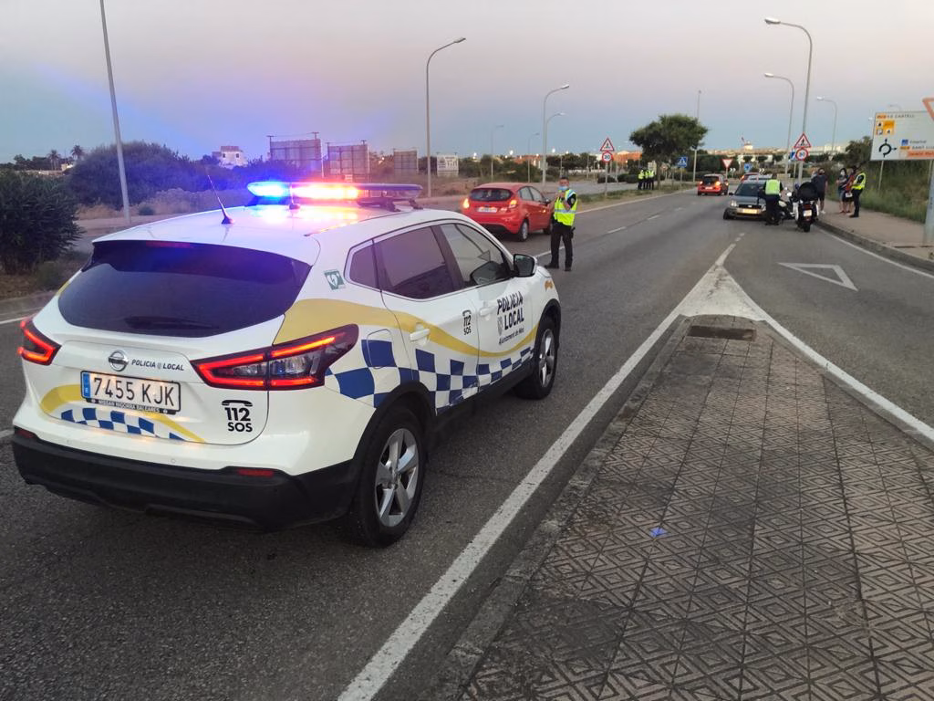 Accidente en Vía de Ronda
