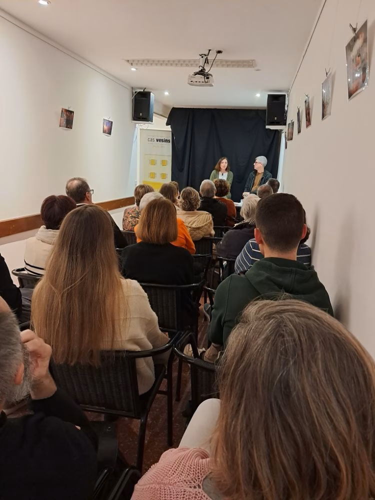 "El temps habitat" llega a la Associació de Vesins s'Enclusa