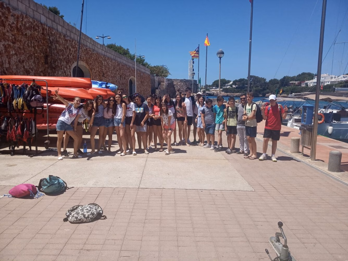 (Fotos) De la clase, al kayak