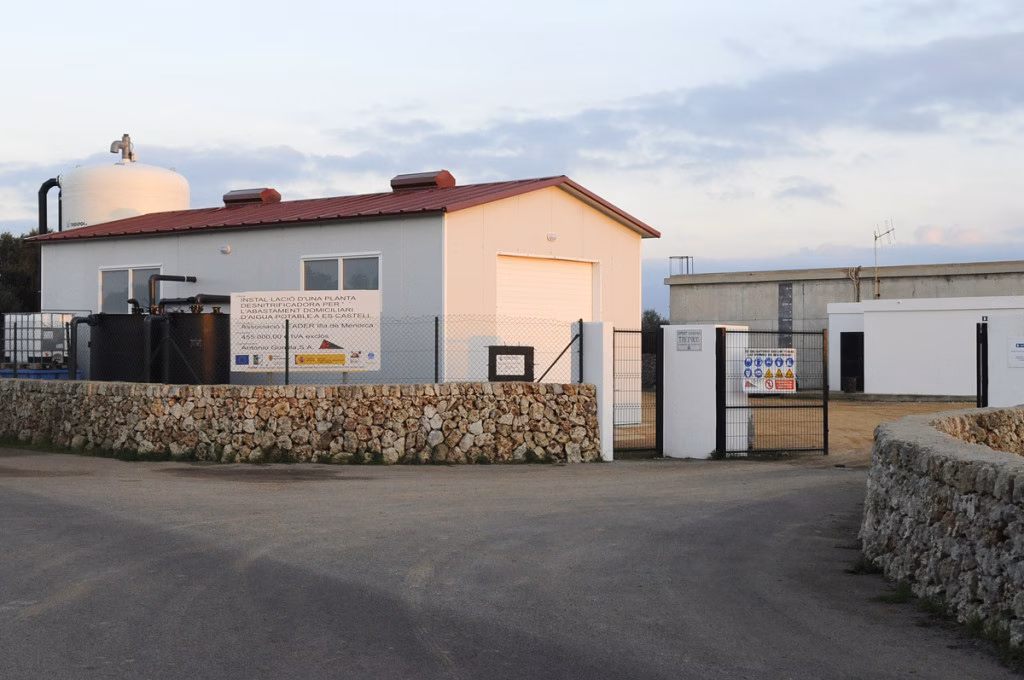 La realidad de la planta de agua de Es Castell