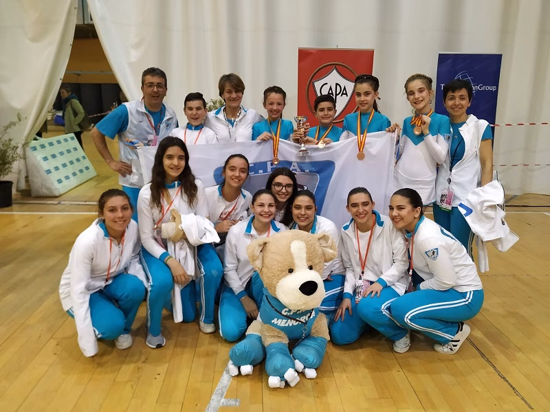 El Club Patinatge Menorca exhibe su potencial en Madrid
