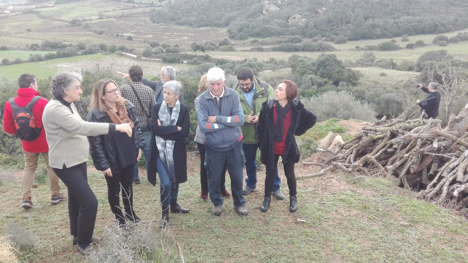 (Galería de fotos) El Govern evalúa los efectos del último temporal en Menorca