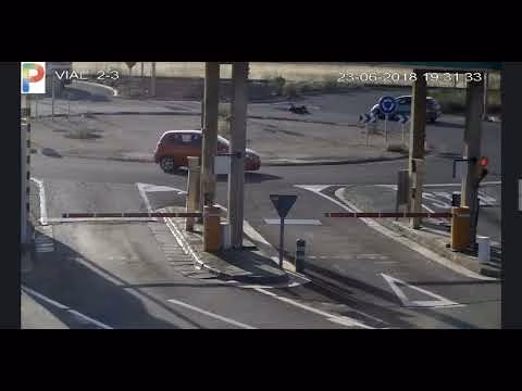 (Vídeo) Detenido tras atropellar a un ciclista y darse a la fuga