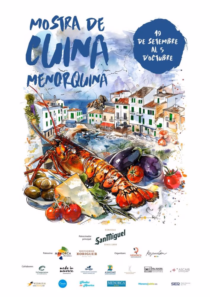 La Mostra de Cuina Menorquina se celebrará del 19 de septiembre al 5 de octubre