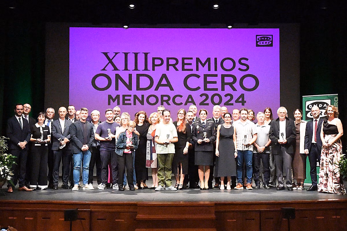 (Fotos) XIII edición de los Premios Onda Cero Menorca
