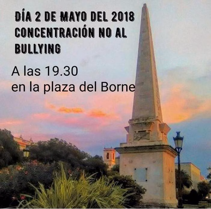 Concentración contra el bullying en Ciutadella