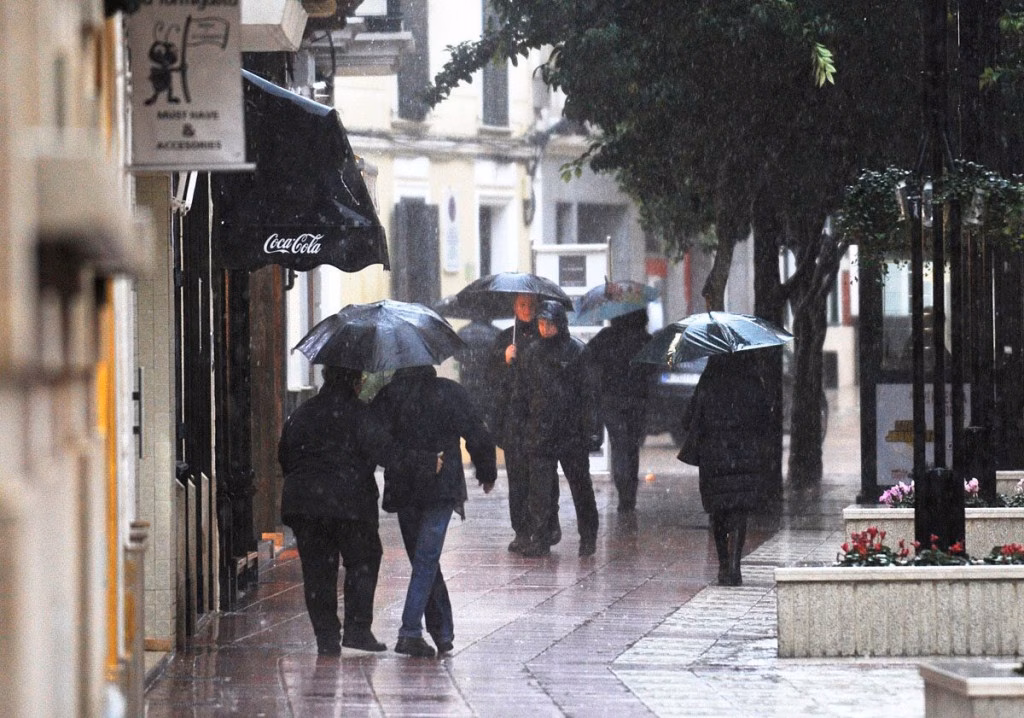 La lluvia se deja sentir en Menorca