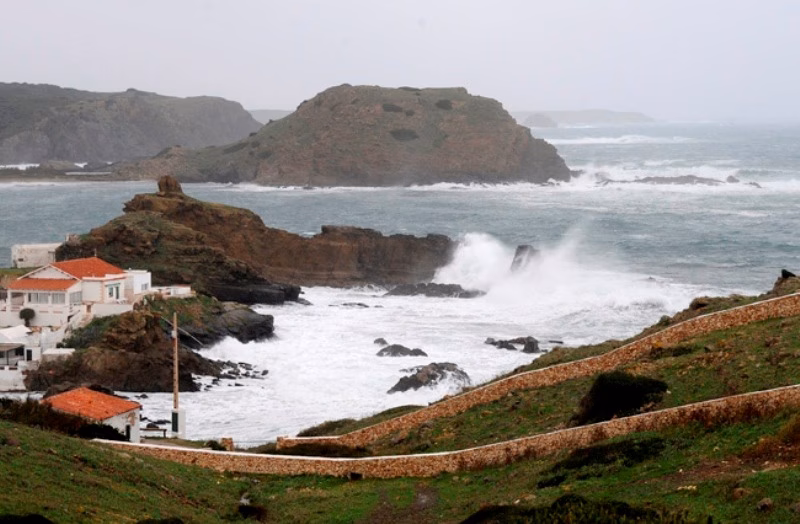 Alerta meteorológica en la Isla por el fuerte viento