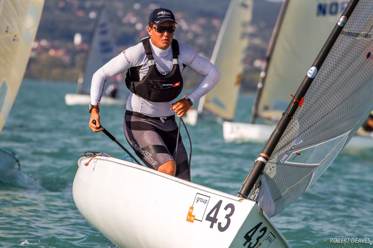 Joan Cardona, subcampeón del mundo juvenil de Finn