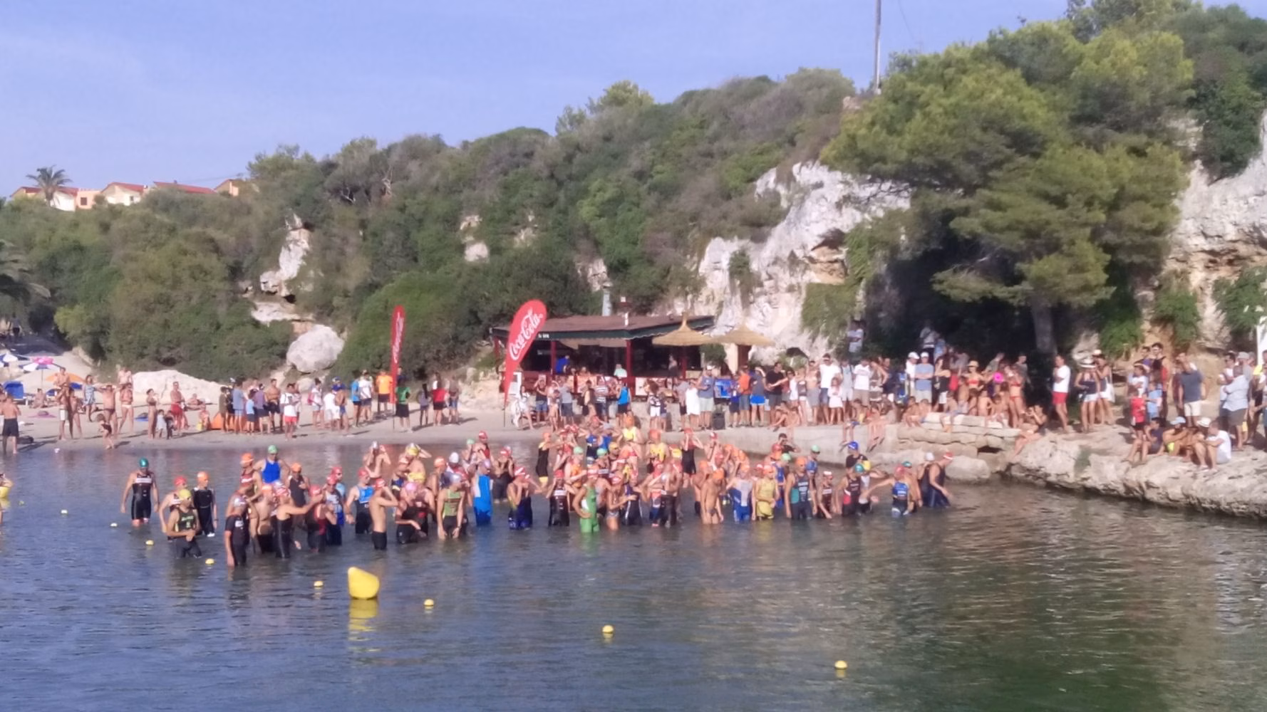 Los hermanos Riudavets reinan en Cala'n Blanes