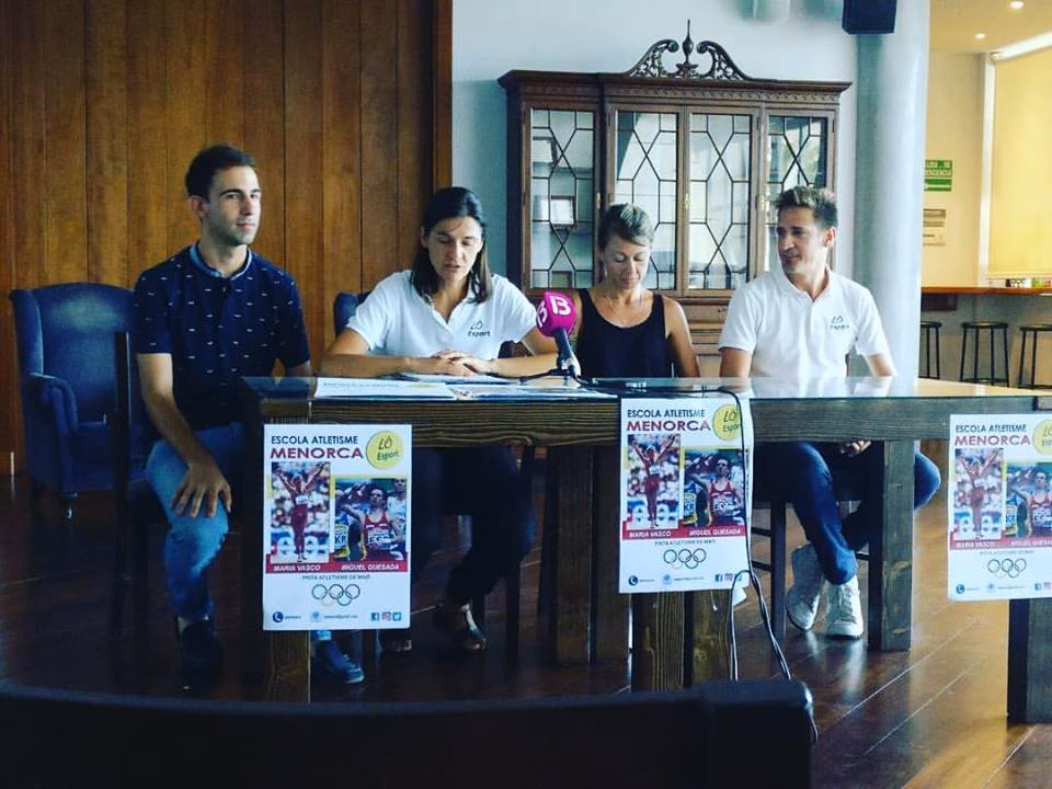 (La foto) Lô Esport presume de entrenadores olímpicos