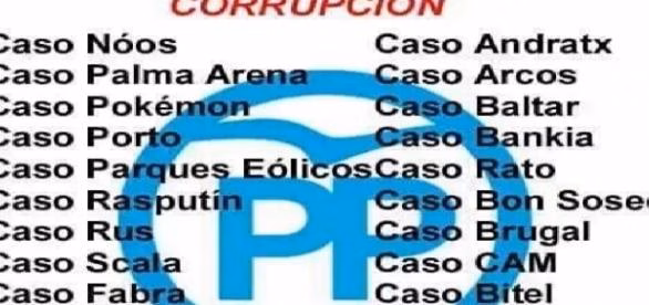 El PP devuelve dinero sentenciado.