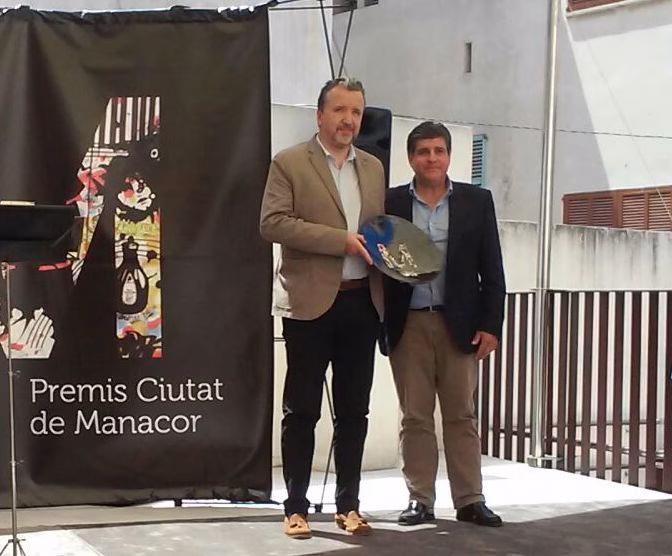 Josep Masanés gana el Premi Ciutat de Manacor con su novela "Pluja de fang"