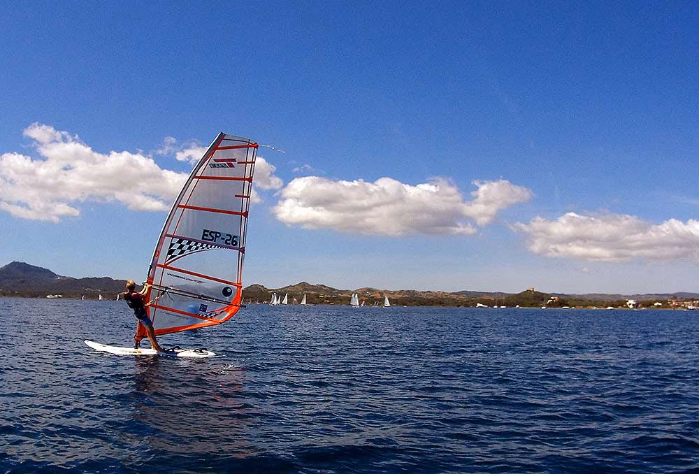 Antoni Allés, Xicu Ferrer y Billy Coll, ganadores del Trofeu Illes Balears de Bic Techno de windsurf