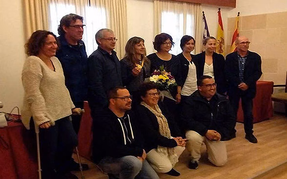 (La foto) Ferreries agasaja a la atleta Lita López