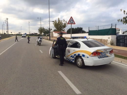 Controles policiales para las mascotas y los papeles de los vehiculos