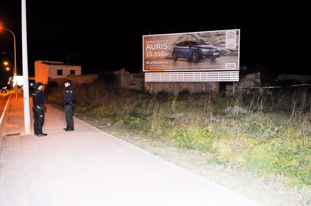 Hallan restos humanos en Vía de Ronda de Maó