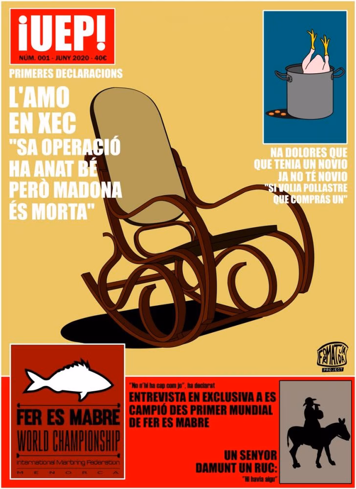 (La foto) El humor y el ingenio de "Formatjada Project"