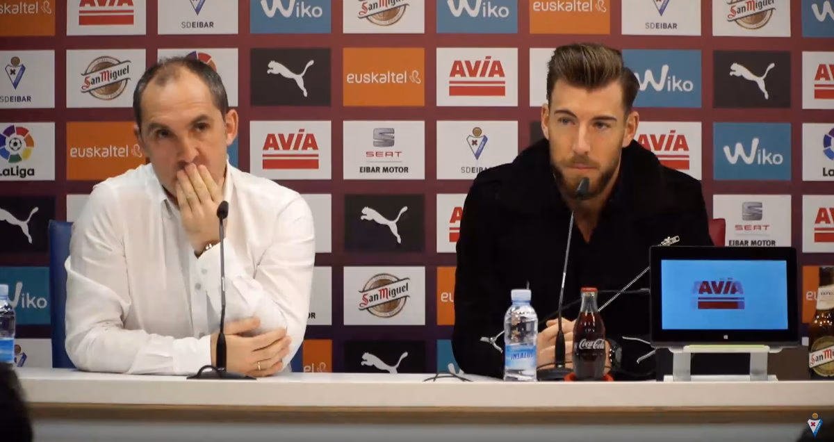 (Vídeo) "Tenía una propuesta interesante, pero mi cabeza y mi corazón están en Eibar"