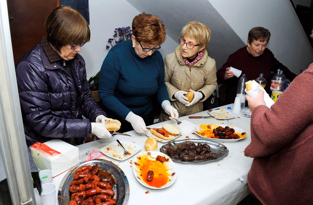 Las 'torrades' sólo bajo techo