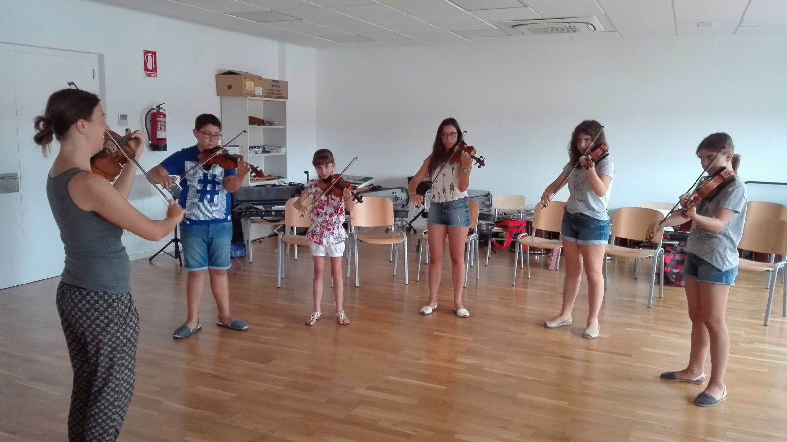 Creatividad musical, a escena en Es Mercadal